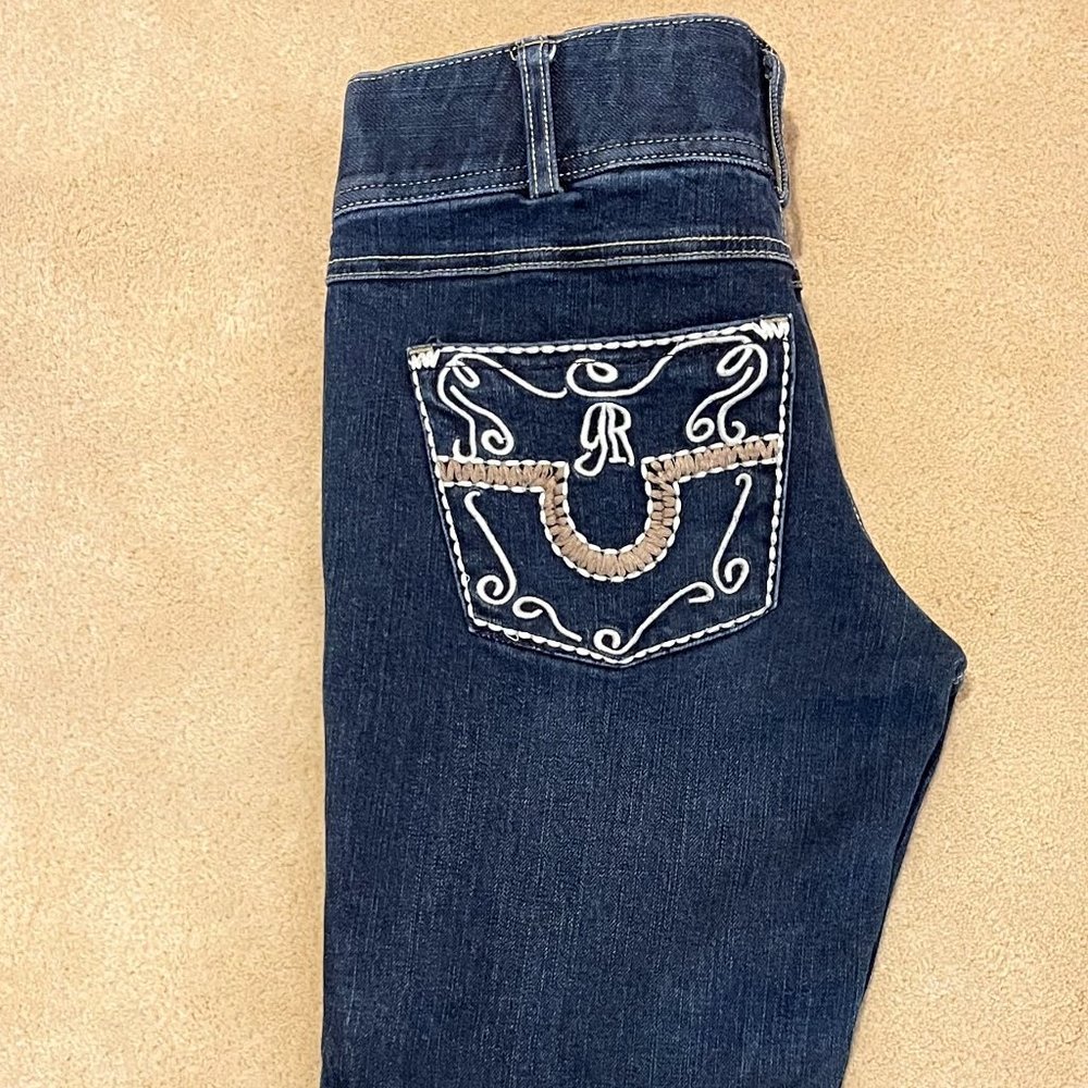 Goode Rider Jean Indigo Knee Patch Breeches